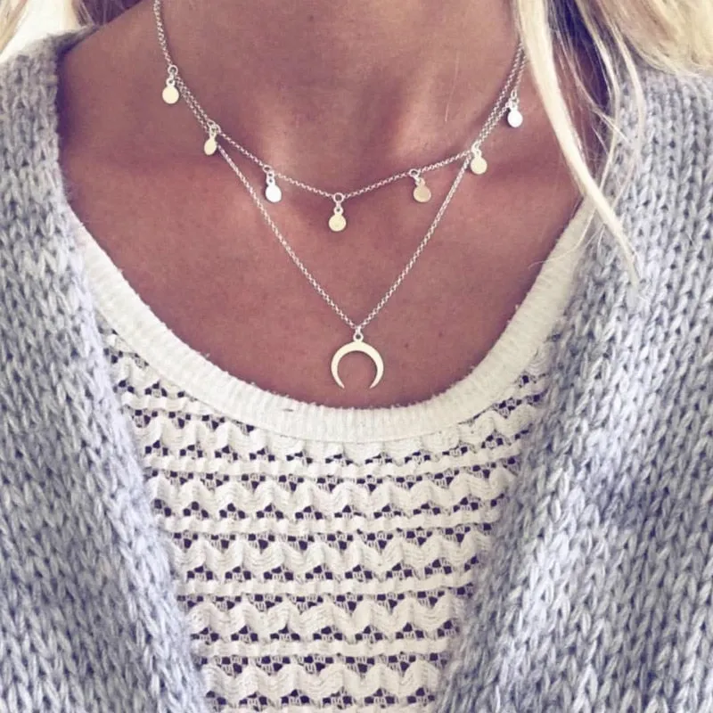 Moon Choker Necklace