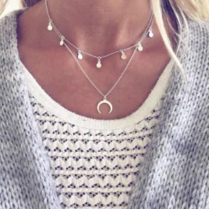 Moon Choker Necklace