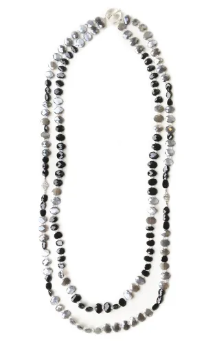 Moonstone Thumbprint Necklace