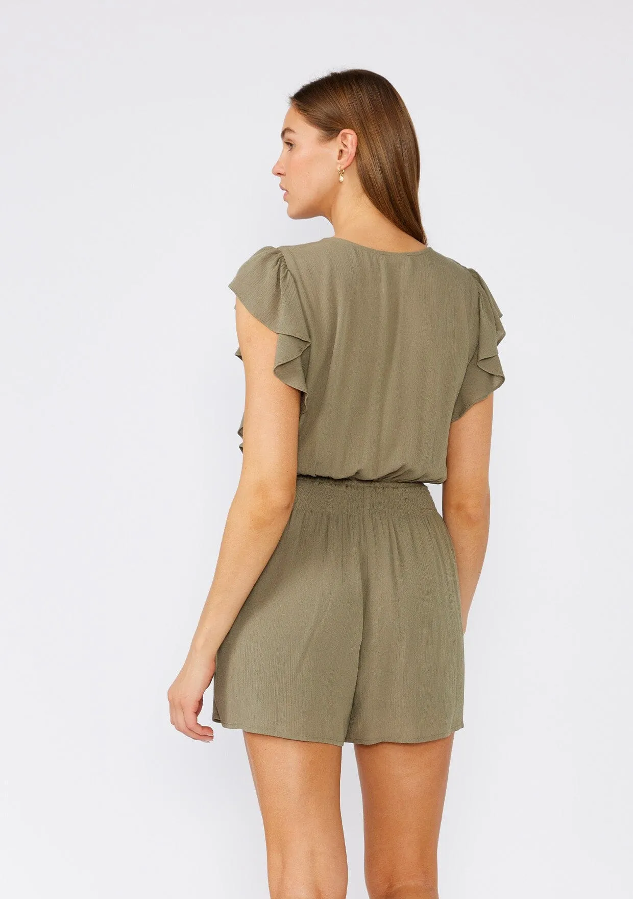 Moxie Crochet Short Romper
