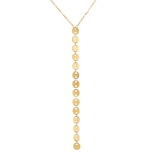Multi Disc Lariat 14K