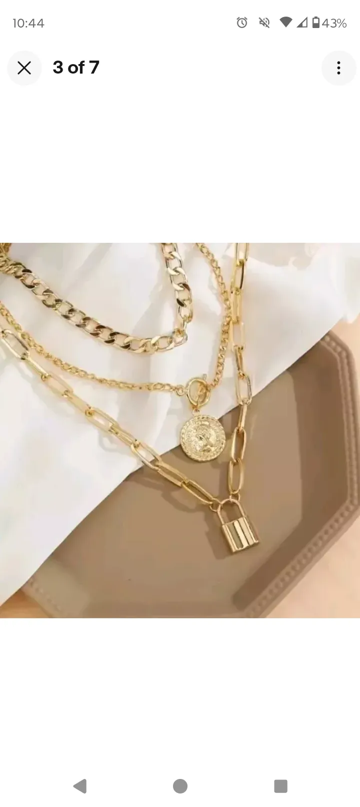 Multi-Layer Necklace Trendy Pendants Choker Women Fashion Jewelry Free Shipping