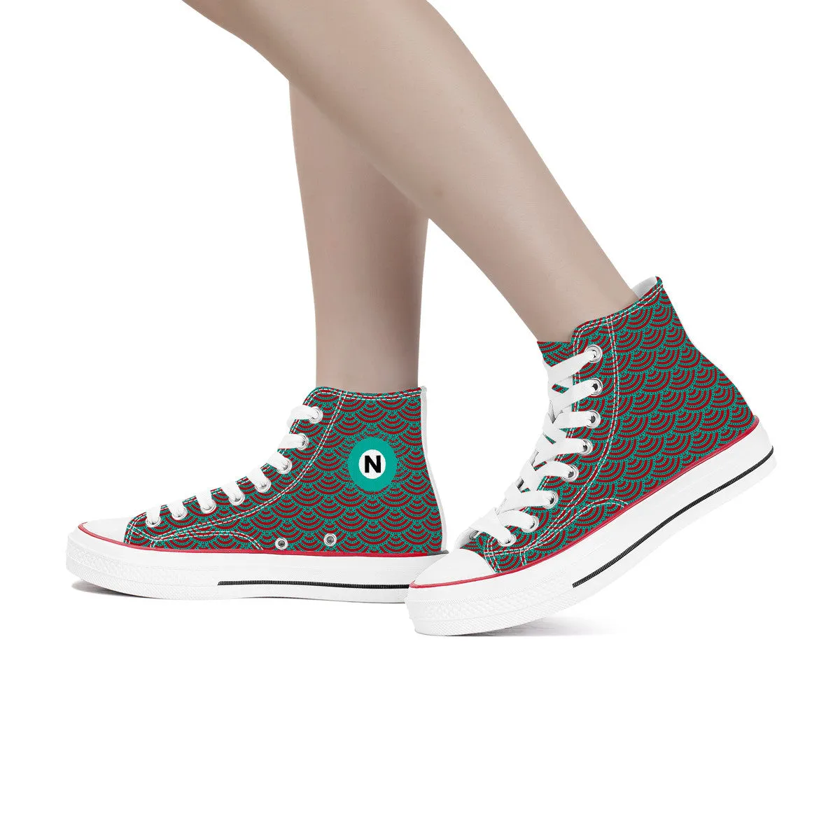 Namboku Line High Top Canvas Shoes