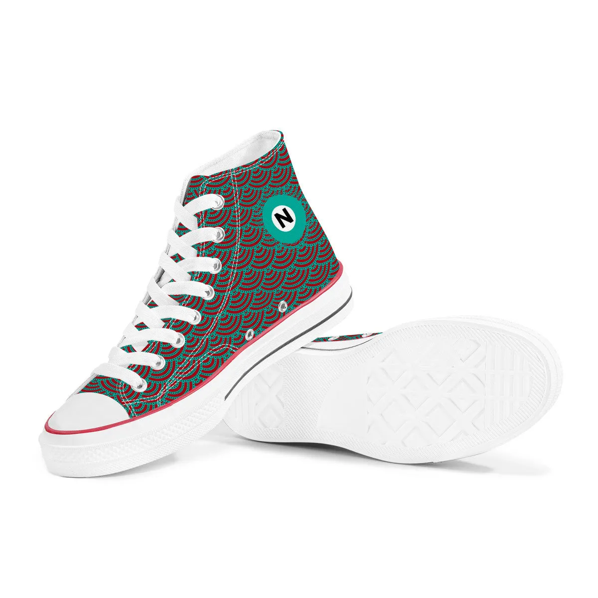 Namboku Line High Top Canvas Shoes