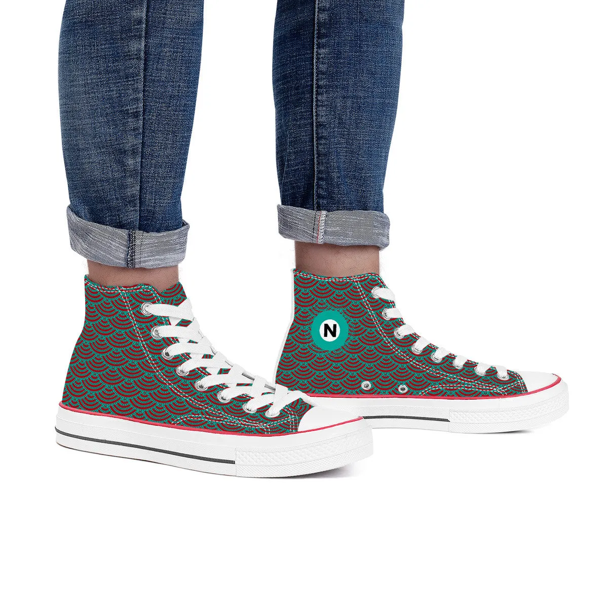 Namboku Line High Top Canvas Shoes