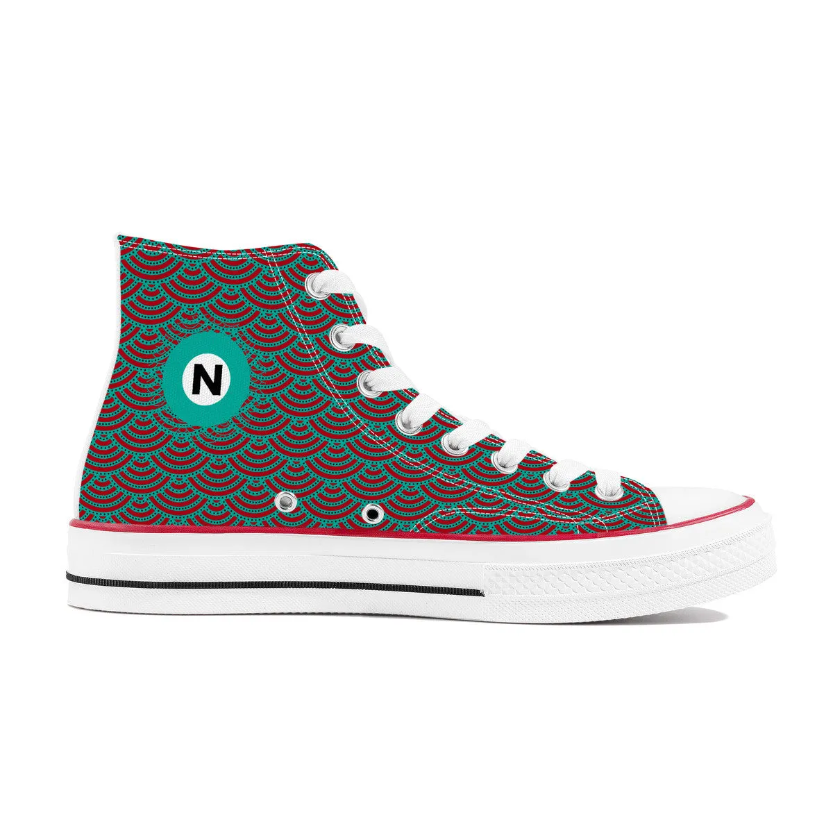 Namboku Line High Top Canvas Shoes