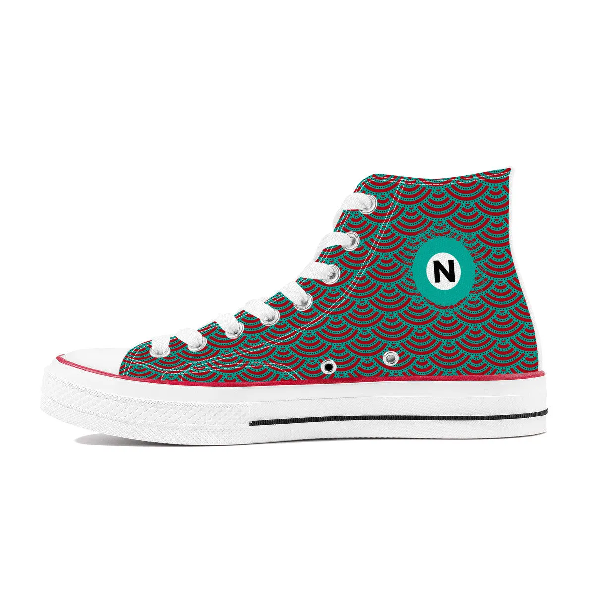 Namboku Line High Top Canvas Shoes