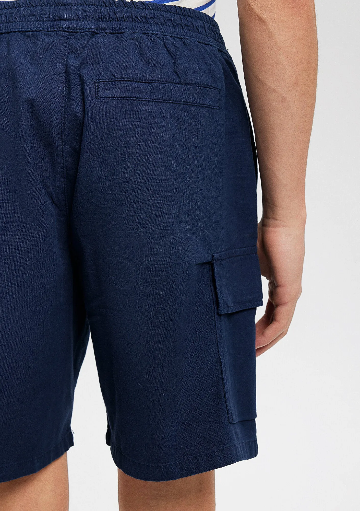 Navy Cargo Shorts