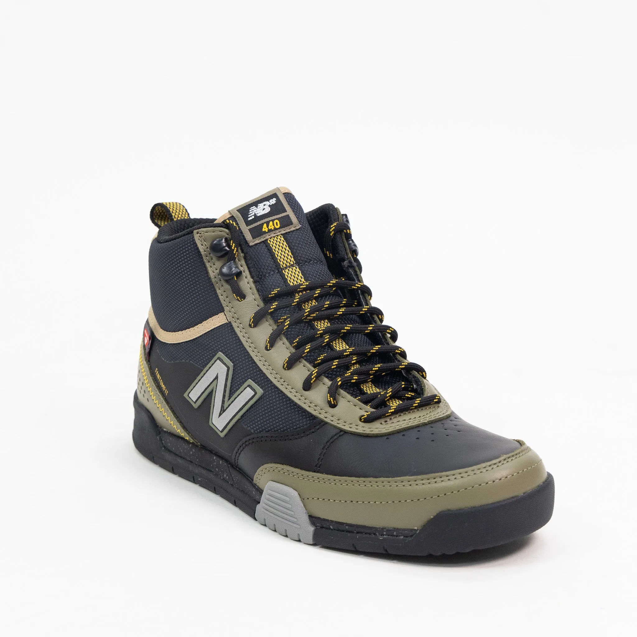 New Balance Numeric 440 High Trail - Black with Olive