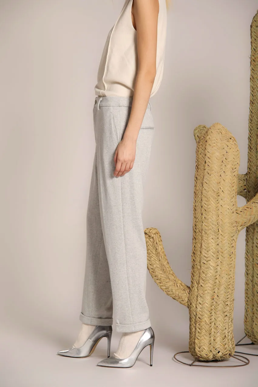 New York Cozy women's  chino pants in jersey relaxed fit 