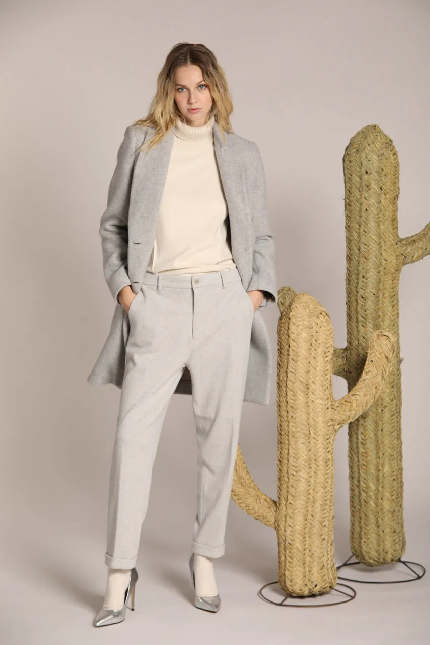 New York Cozy women's  chino pants in jersey relaxed fit 
