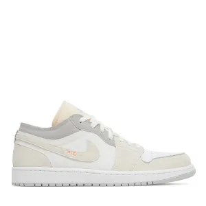 NIKE AIR JORDAN1 LOW INSIDE OUT CREAM WHITE LIGHT GREY (NEW)