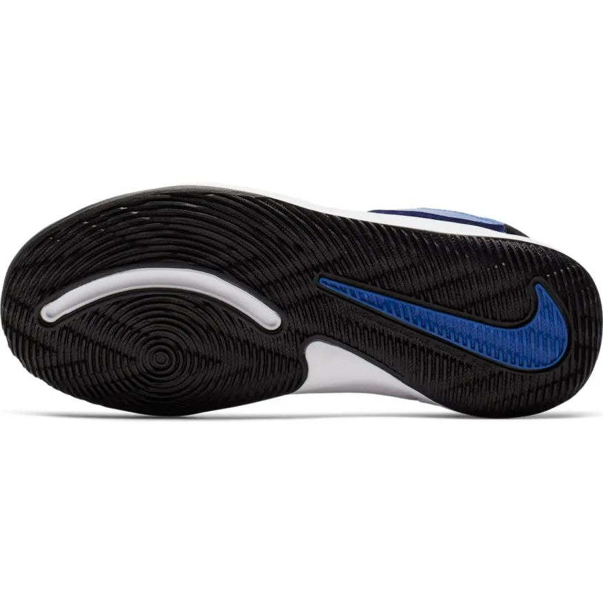 Nike Game Royal/Black/White Team Hustle D 9 Youth Sneaker