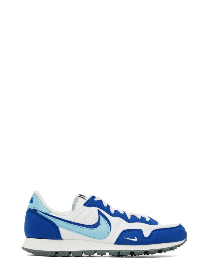 NIKE White & Blue Air Pegasus 83 Sneakers