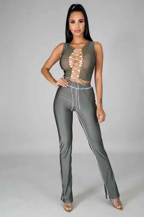 No Questions Pant Set