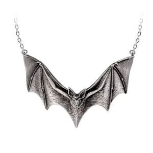 Nocturnal Bat Descending Darkness Necklace Choker