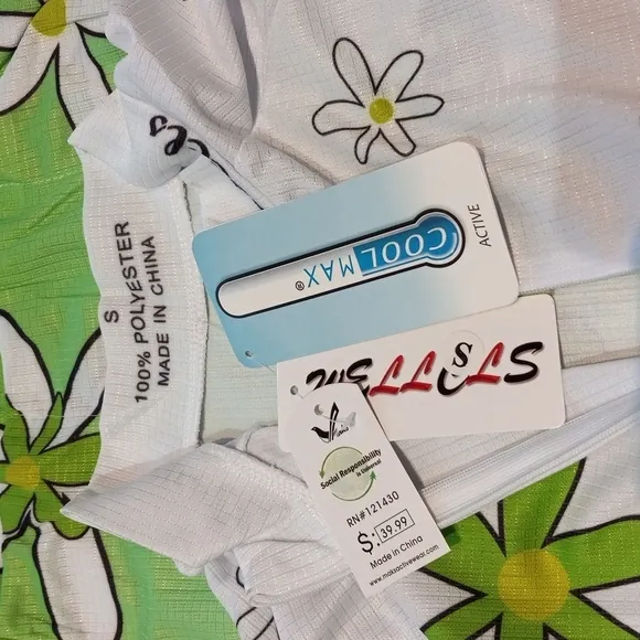 NWT WELLCLS biking set with moisture-wicking COOL MAX technology, $80.00…