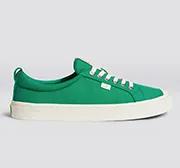 OCA Low Green Canvas Sneaker Men