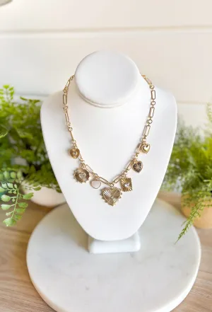 Oh My Heart Charm Necklace