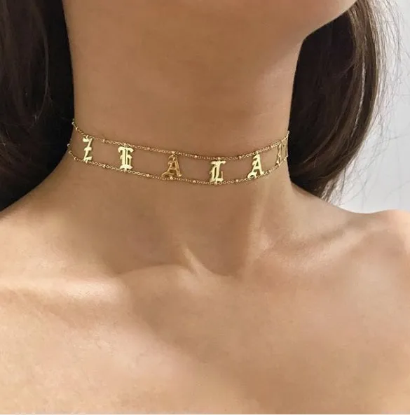 Old English Choker
