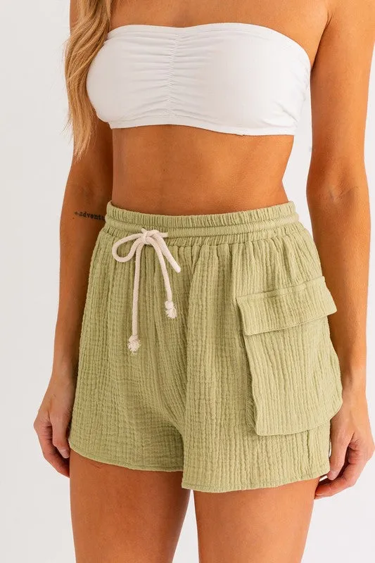 Olive Shorts