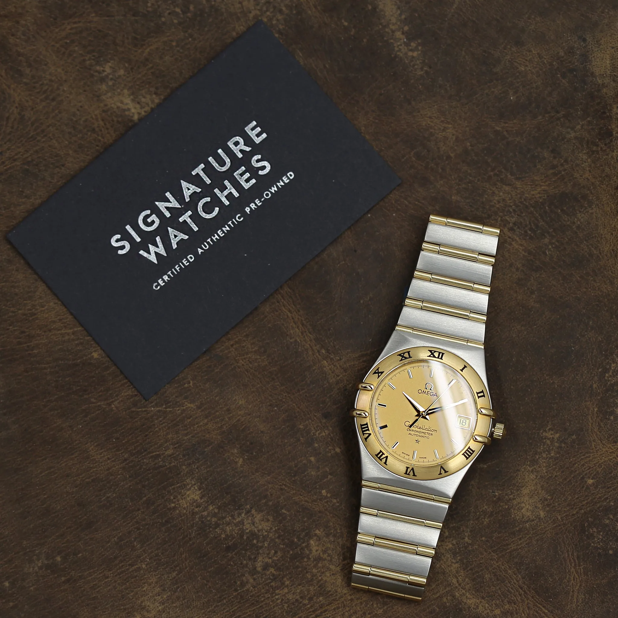 Omega Constellation 1202.10.00 Champagne Dial Automatic Men's Watch