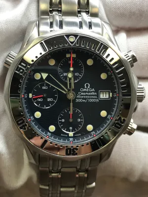 Omega Seamaster 2598.80.00 Blue Dial Automatic  Men's Watch
