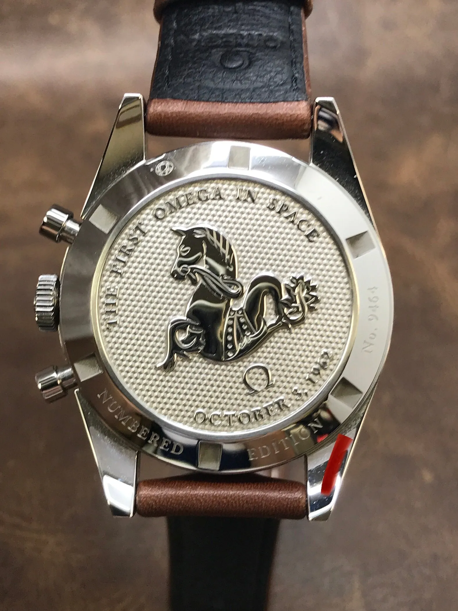 Omega Speedmaster Moonwatch First Omega In Space 311.32.40.30.01.001 Black Dial Manual Wind Men's Watch