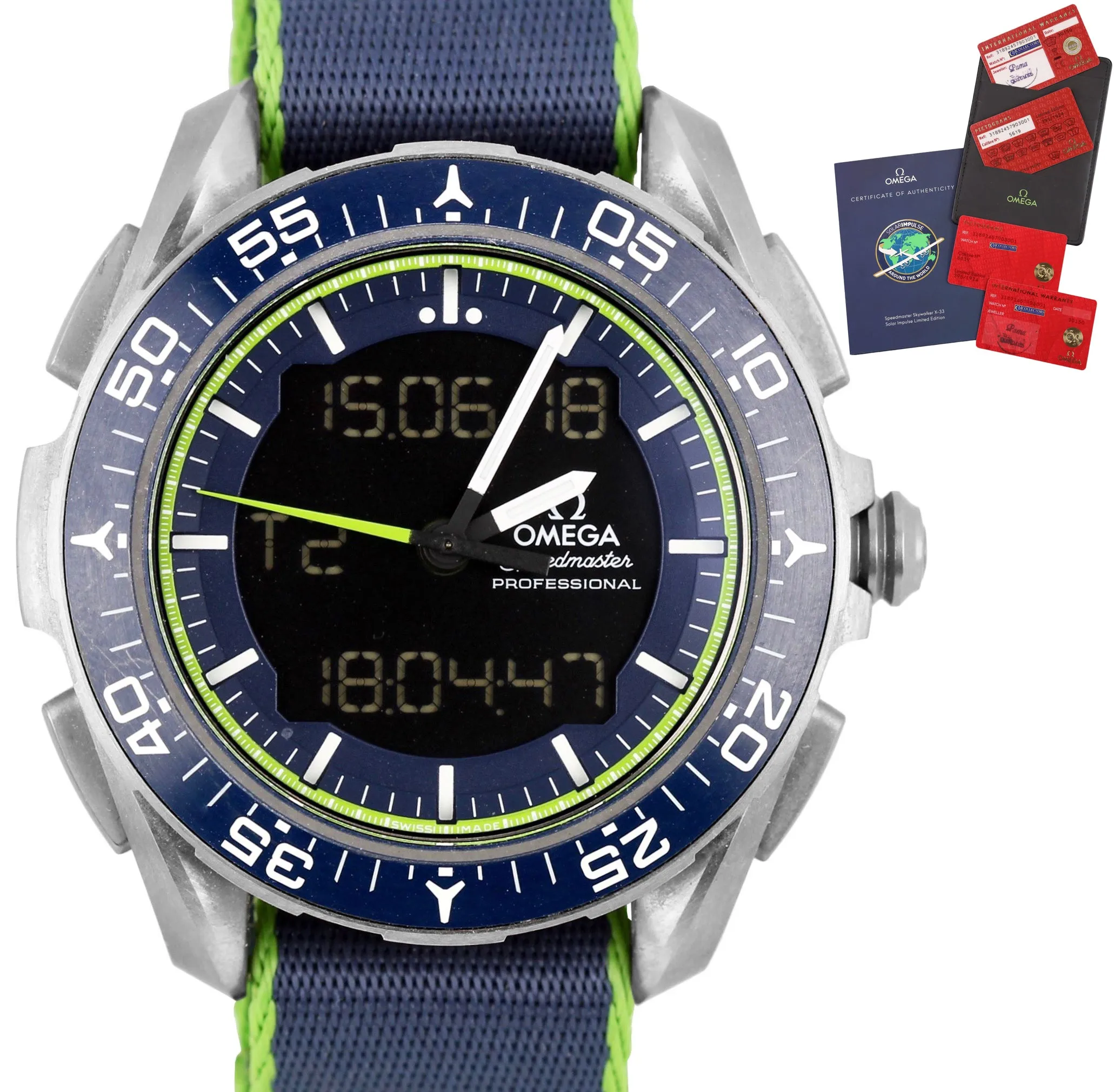 Omega Speedmaster Skywalker X-33 Solar Impulse 318.92.45.79.03.001 Limited Watch
