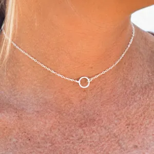 Open Circle Choker