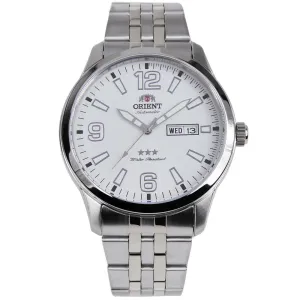 Orient Mechanical 3 Stars SAB0B006WB AB0B006W White Dial Casual Watch