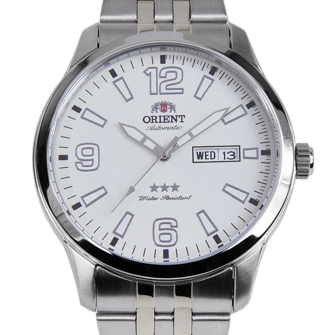 Orient Mechanical 3 Stars SAB0B006WB AB0B006W White Dial Casual Watch