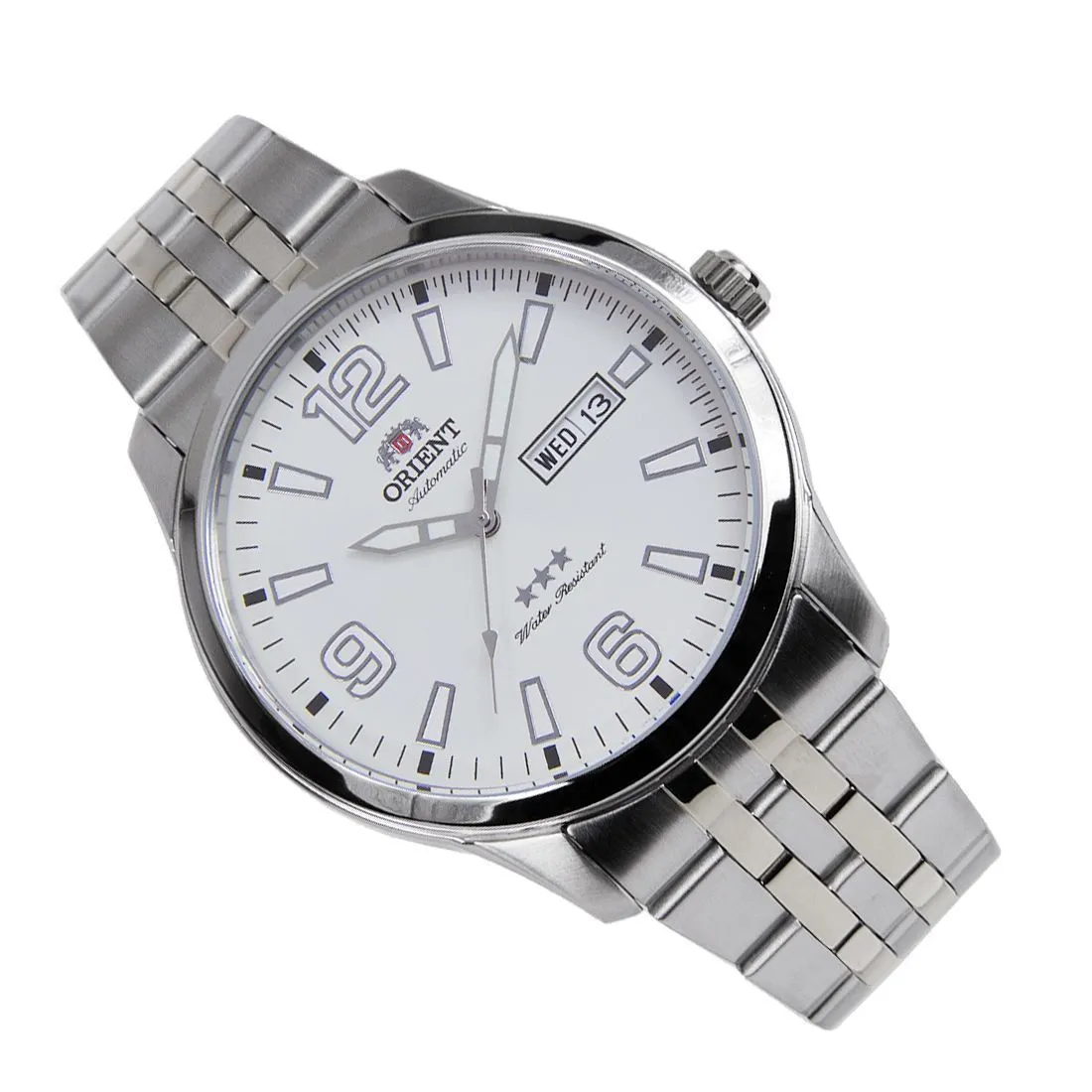Orient Mechanical 3 Stars SAB0B006WB AB0B006W White Dial Casual Watch