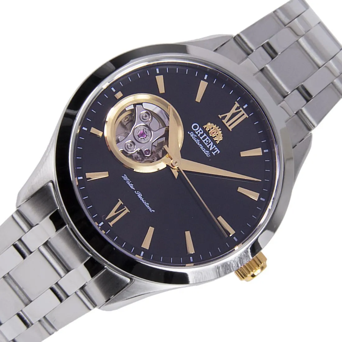 Orient Mechanical Black Open Heart Dial FAG03002B0 AG03002B Casual Watch
