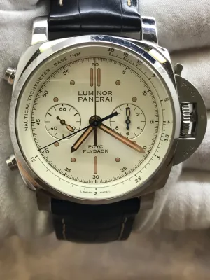 Panerai Luminor 1950 PAM00654 Ivory Dial Automatic Men's Watch