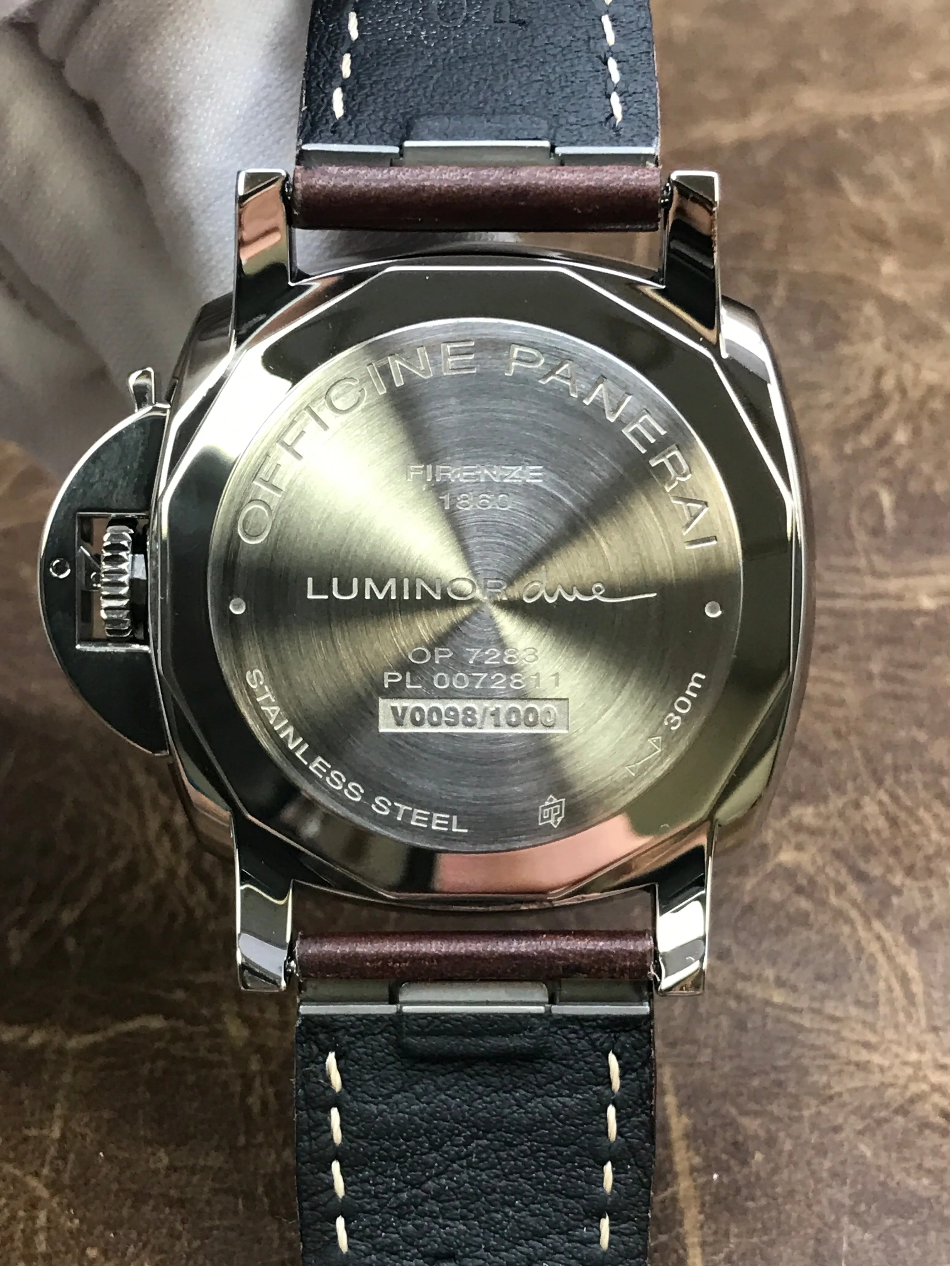 Panerai Luminor Due PAM01046 White Dial Automatic Men's Watch
