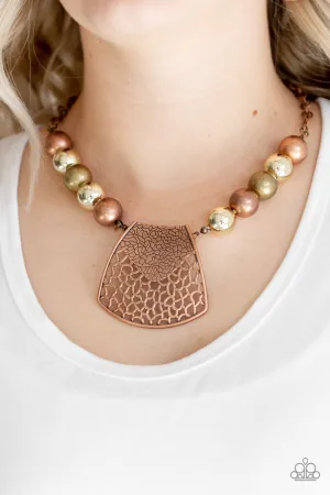 Paparazzi - Large and In Charge - Multi Necklace