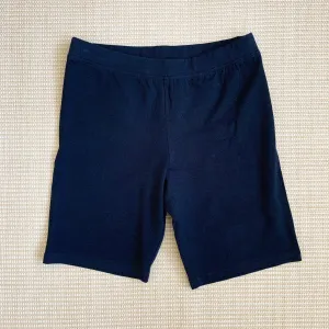 Paper Flower Bike Short - Black