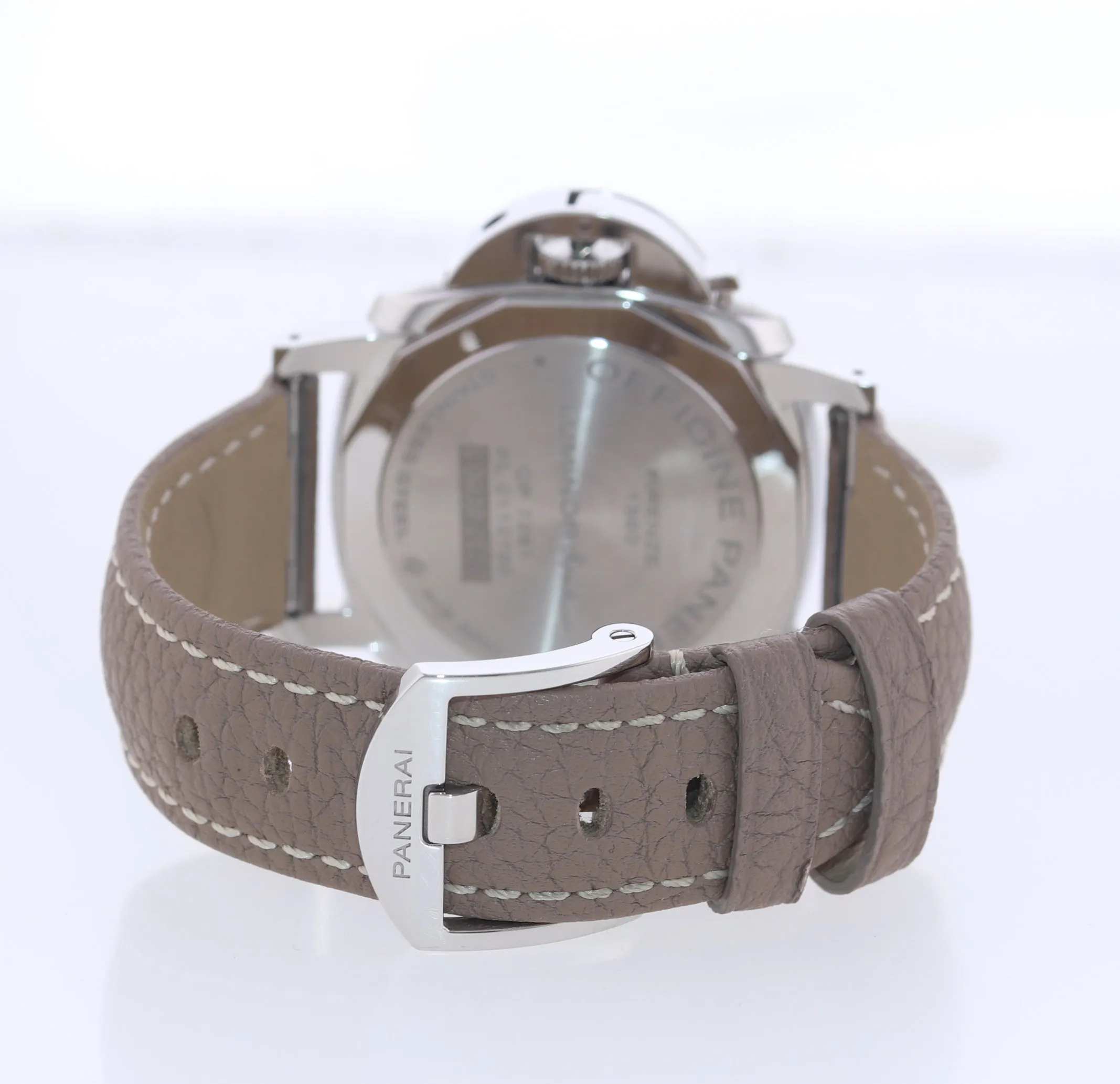 PAPERS Ladies Panerai Luminor Due PAM01043 Steel 38mm Automatic White Watch