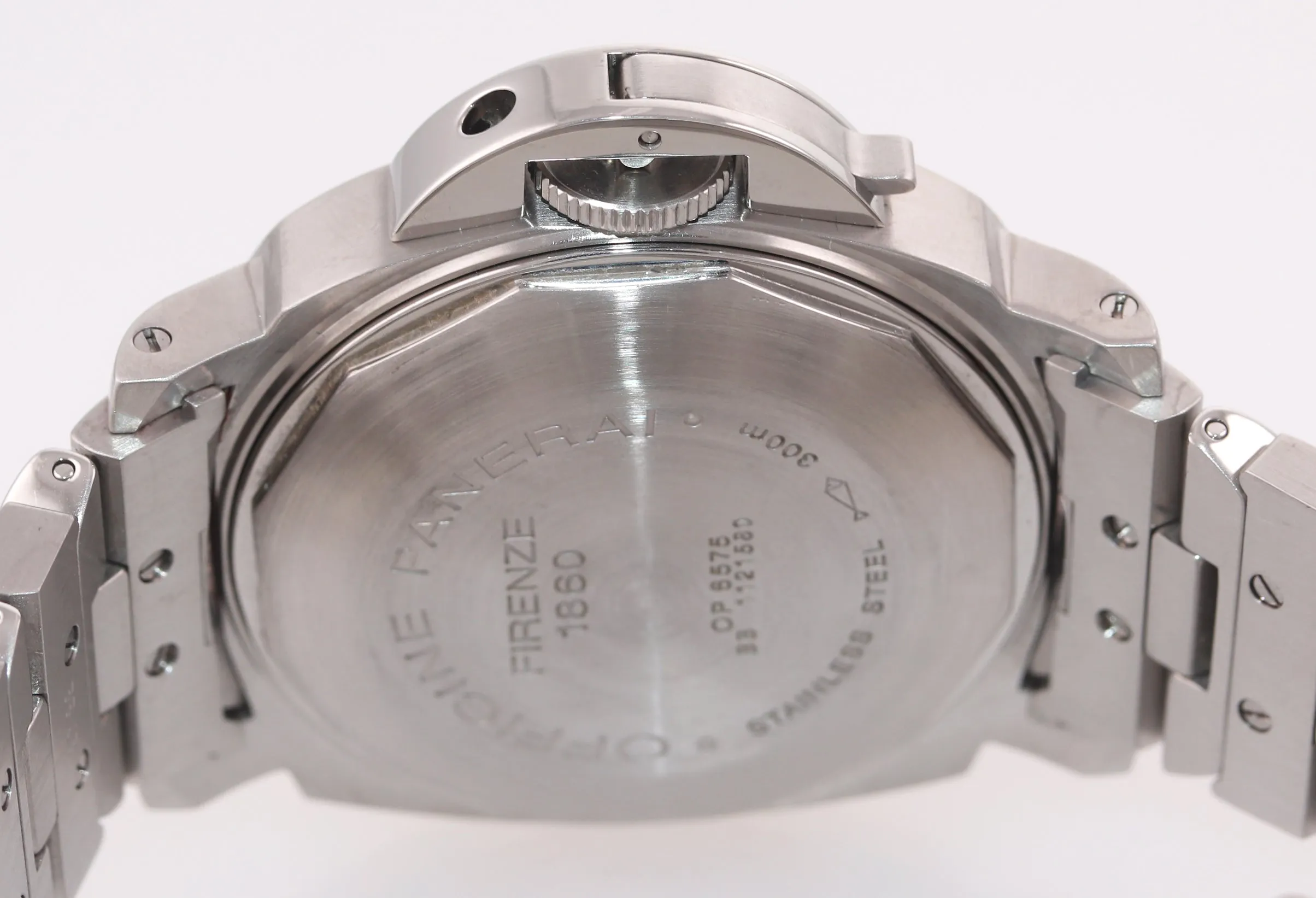 PAPERS MINT Panerai PAM 126 Luminor Stainless Automatic 40MM Watch Steel Box