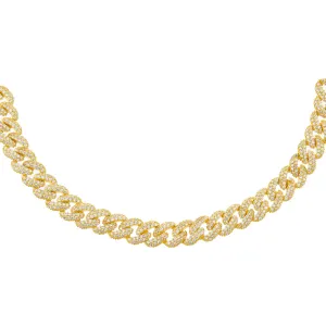 Pavé Chain Link Choker
