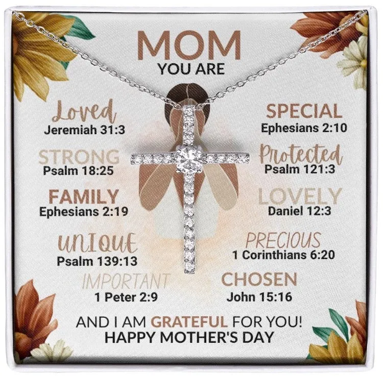 Personalize Mother's Day | Cross Necklace