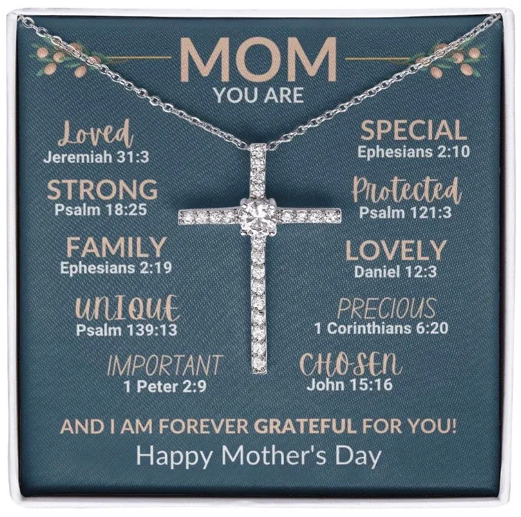 Personalize Mother's Day | Cross Necklace