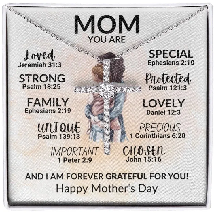 Personalize Mother's Day | Cross Necklace