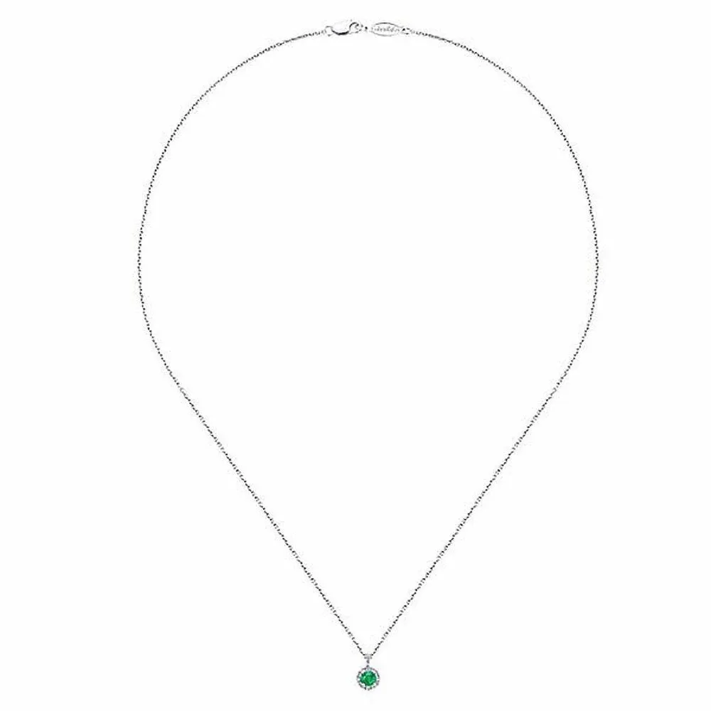 Petite Emerald Pendant