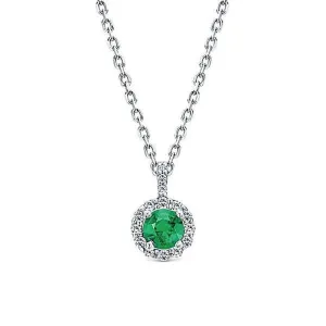 Petite Emerald Pendant