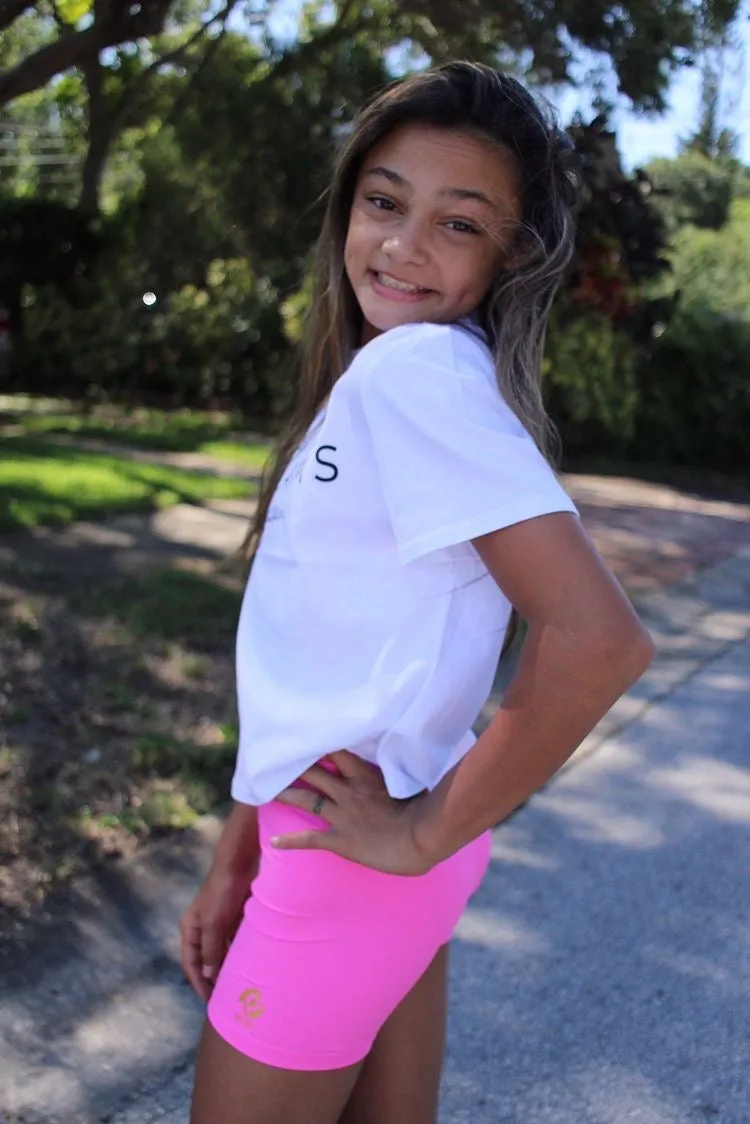 Pink Bike Shorts