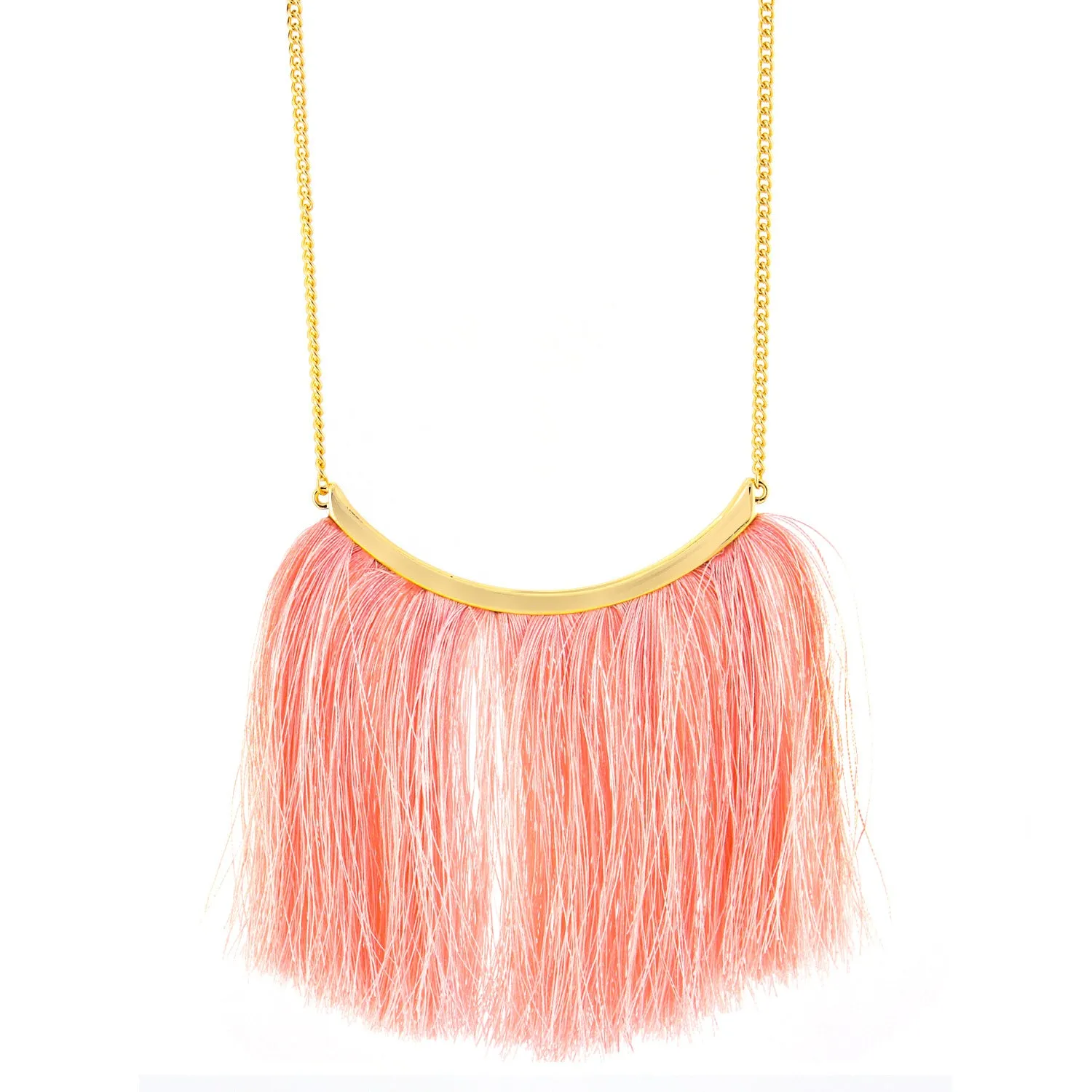 PINK TASSEL NECKLACES #HNN84967GDRQ (LC21)