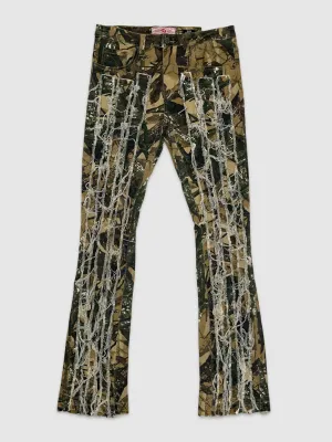 PJ-D403-Premium Stack Flare Fit Pants