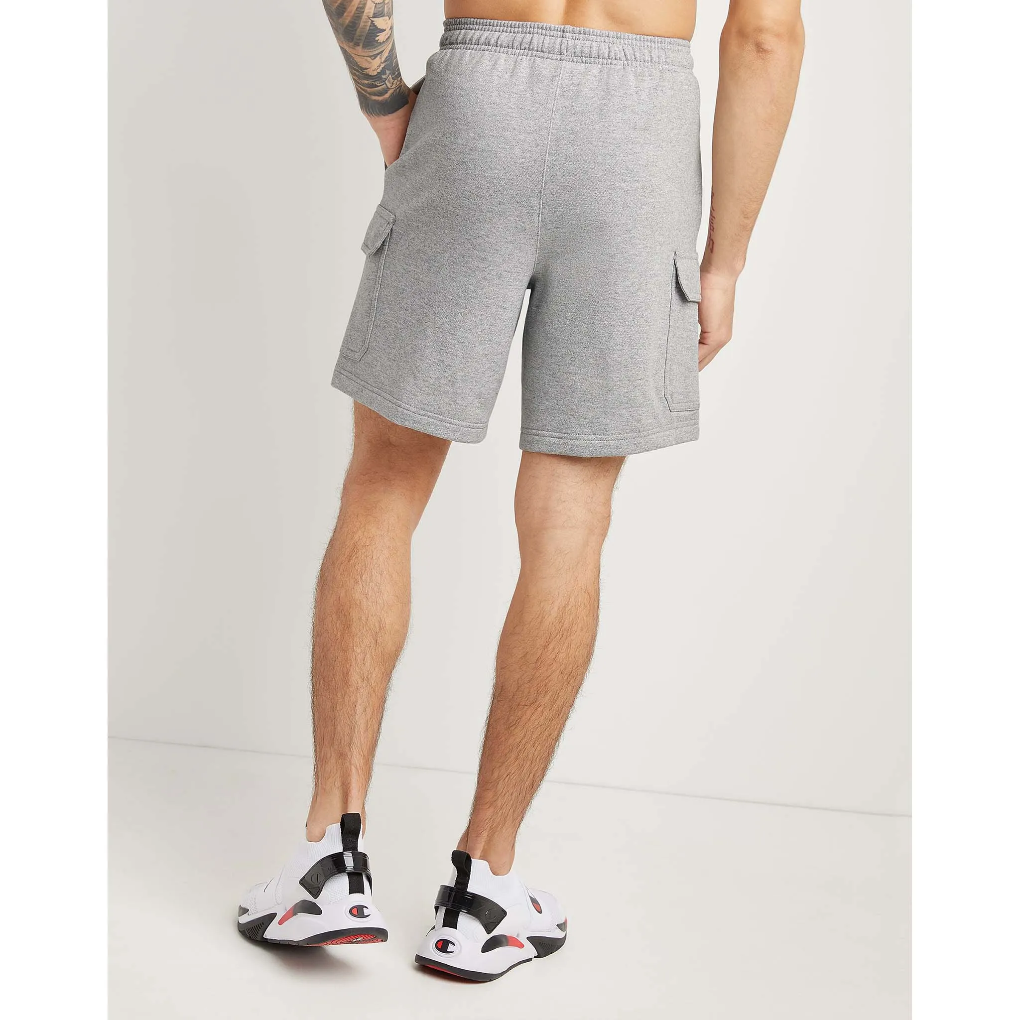 POWERBLEND FLEECE CARGO SHORTS 8" MEN'S